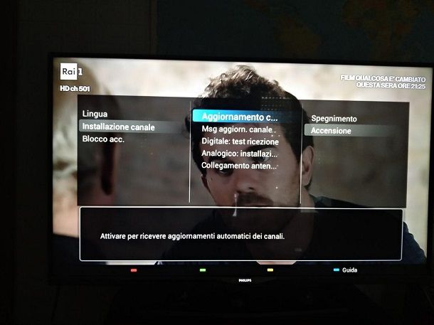 Come ordinare i canali su TV Philips attivando la funzione LCN