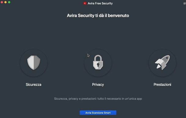 Avira Free Security per Mac