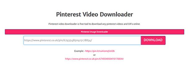 Expertsphp.com, Pinterest Video Downloader