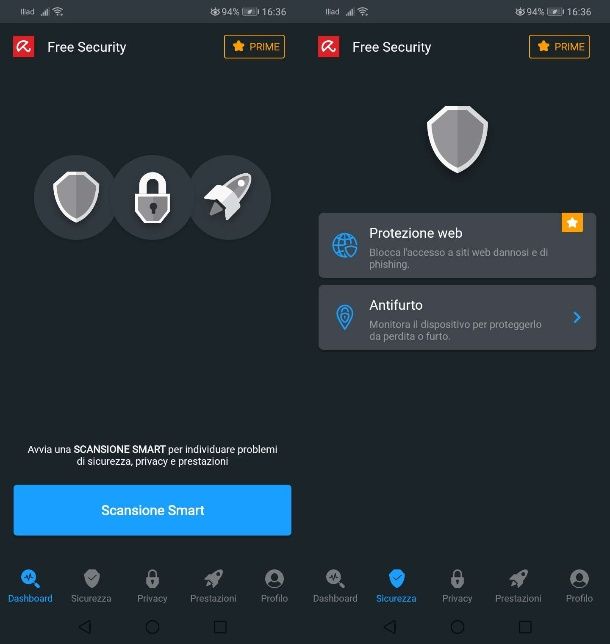 Avira Free Antivirus per Android