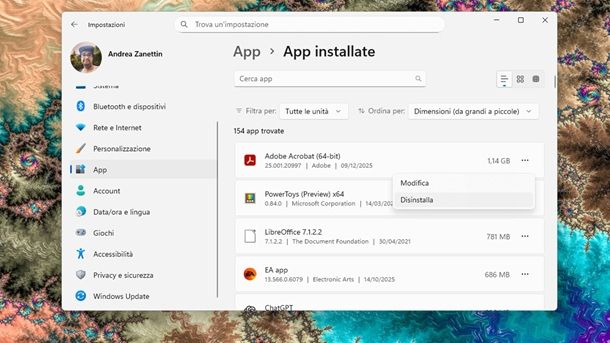 Verificare la presenza di programmi di blocco Windows 11