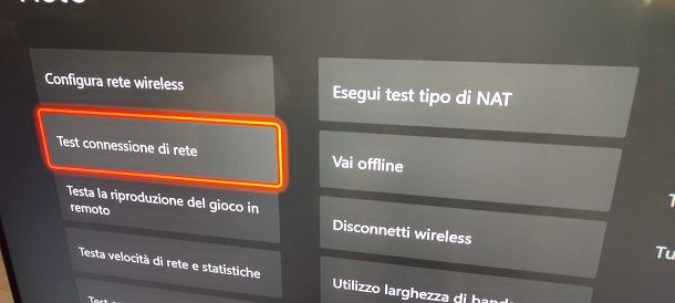 Collegare Xbox Series X/S a Internet con cavo Ethernet