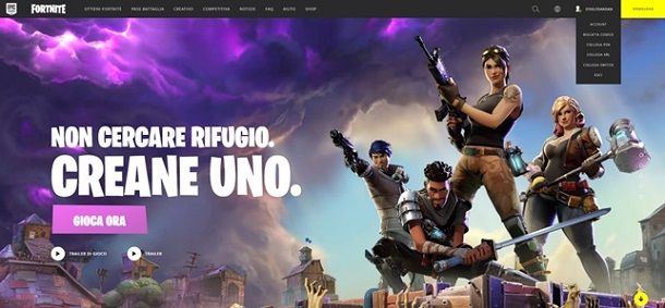 Come cambiare nome Fortnite Nintendo Switch