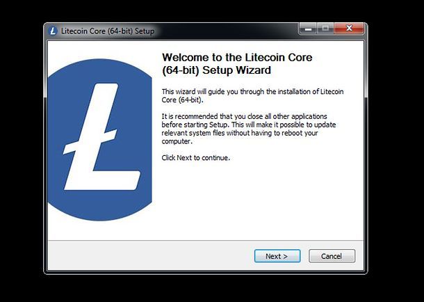 Installazione portafogli Litecoin