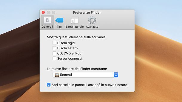 Preferenze Finder