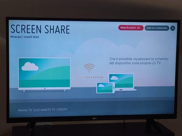 Come vedere un film dal telefono alla TV senza fili — Miracast