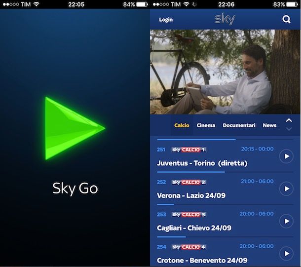 Altre soluzioni per vedere partite di calcio sul cellulare