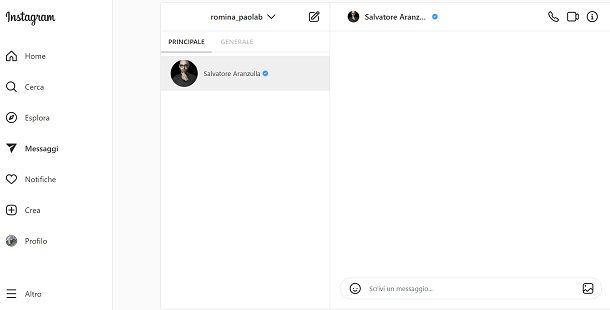 Come usare Instagram Direct su PC