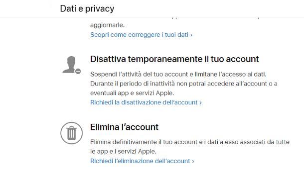 Come eliminare un ID Apple senza password