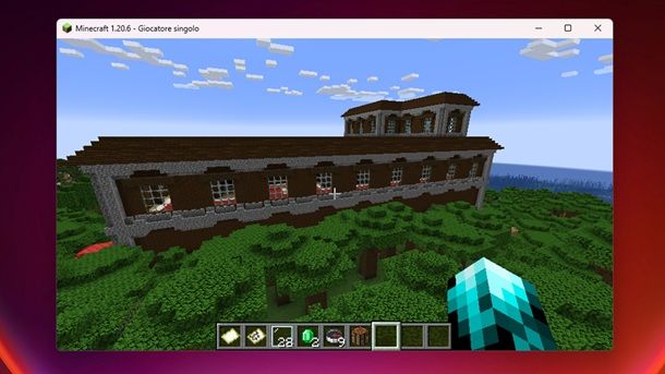 Dimora delle foreste magione Minecraft