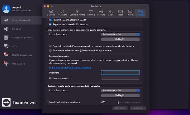Come comandare il PC dal cellulare con TeamViewer