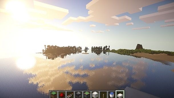 Shaders in uso Minecraft Java