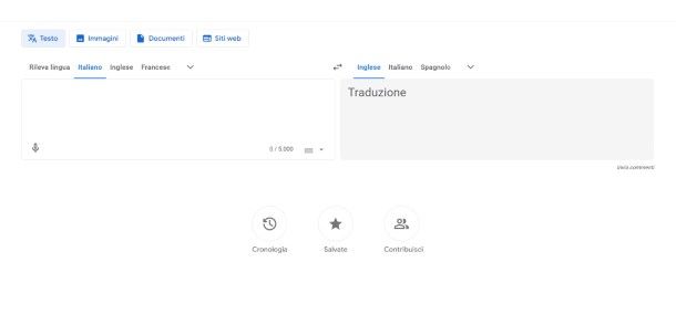 Come funziona Google Translate su PC