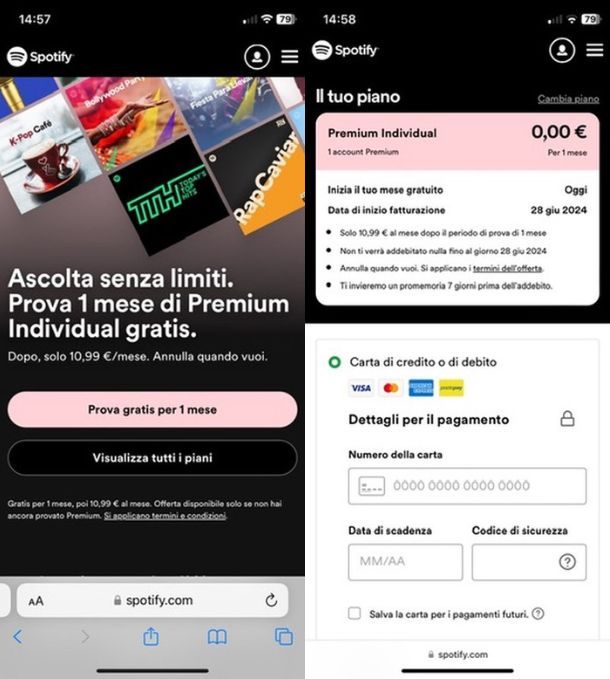 Scaricare Spotify Premium