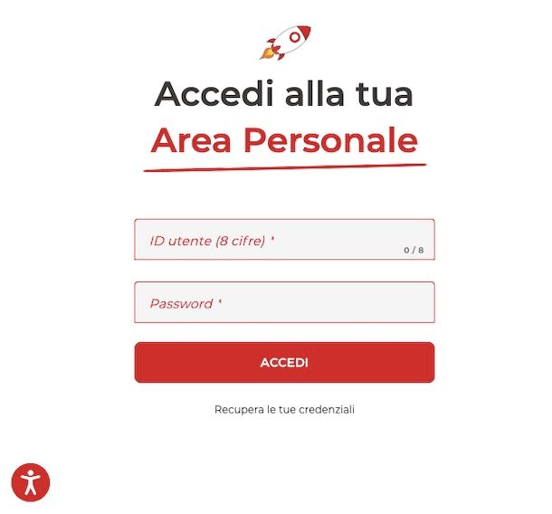 Accedere a Iliad via Web