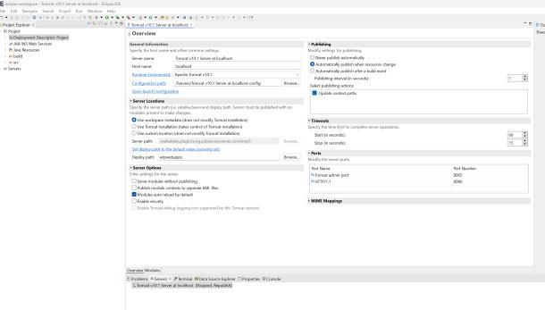 Come installare Tomcat su Eclipse