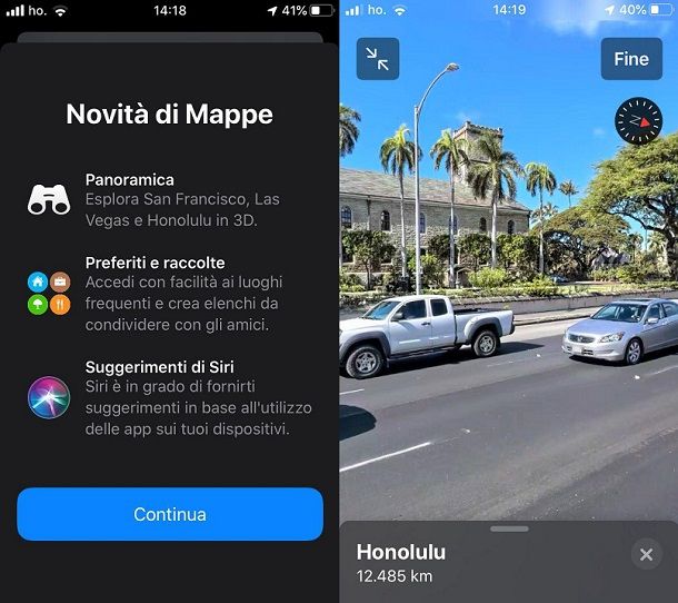 App Mappe iOS 13