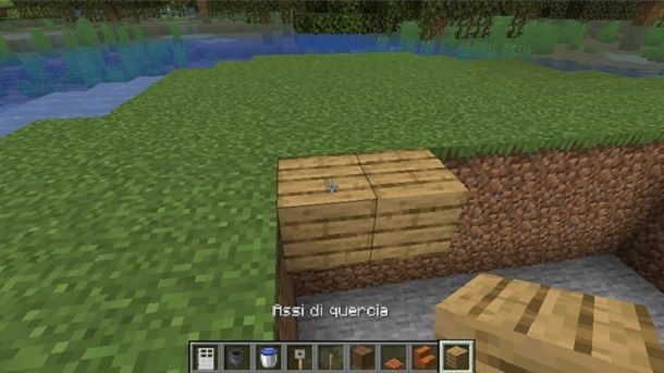 Assi di quercia Minecraft