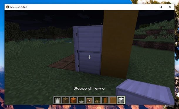 Blocco di ferro Minecraft