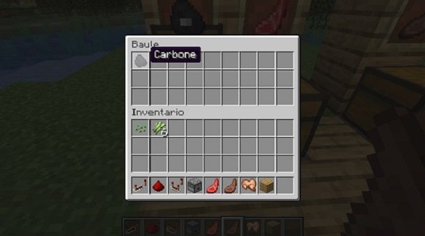 Carbone cassa Minecraft