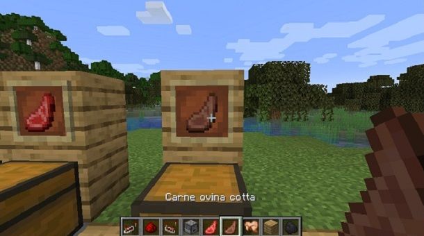 Carne ovina cotta Minecraft