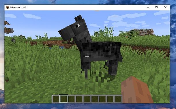 Cavallo selvatico Minecraft
