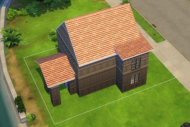 Come costruire una casa a due piani su The Sims 4