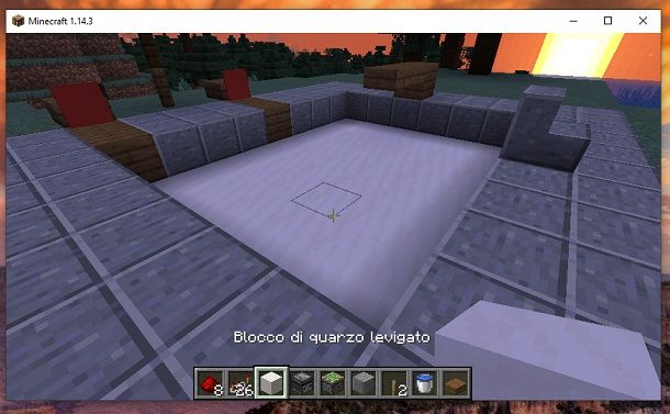 Copri quarzo Minecraft