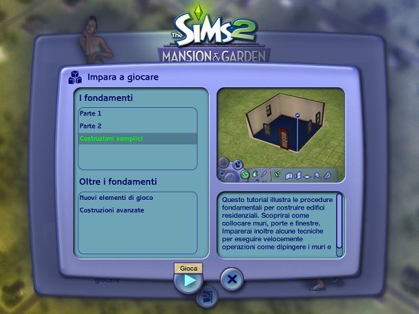 Costruzioni semplici The Sims 2