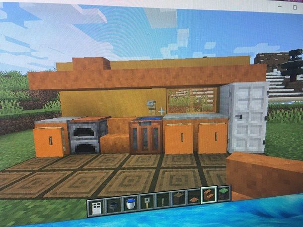 Cucina costruita Minecraft