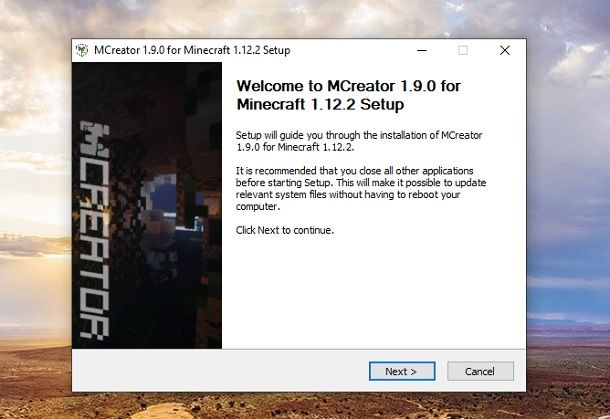 Installer MCreator