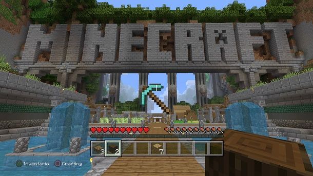 Minecraft Gratis PS4 Benvenuto