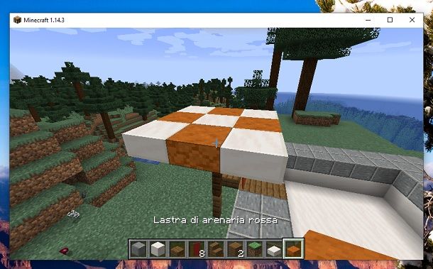 Ombrellone Minecraft