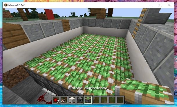 Pistone appiccicoso Minecraft