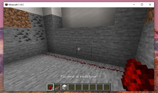 Polvere di redstone Minecraft