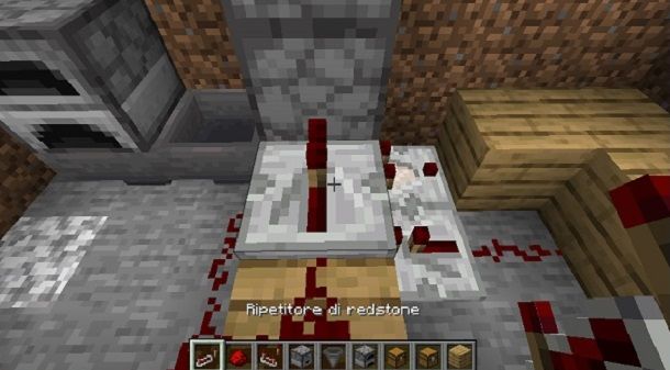 Ripetitore 2 redstone Minecraft