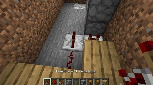 Ripetitore redstone Minecraft