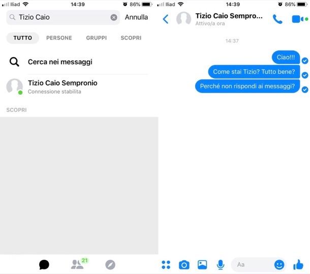 Come Capire Se Qualcuno Ignora I Messaggi Su Messenger