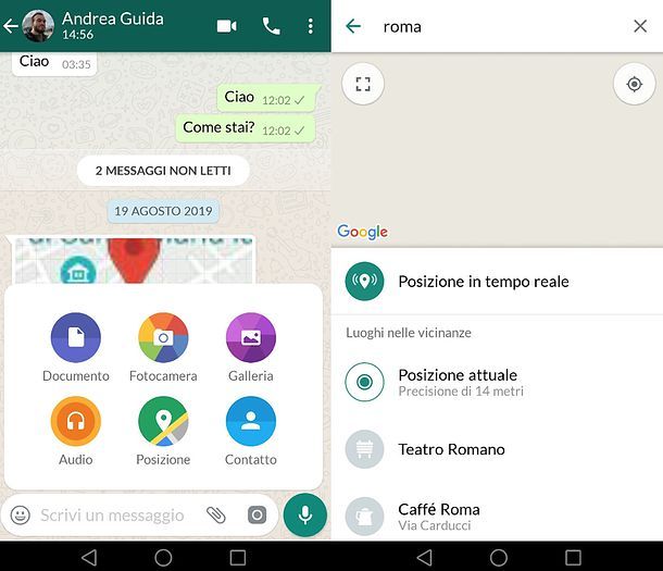 WhatsApp per Android