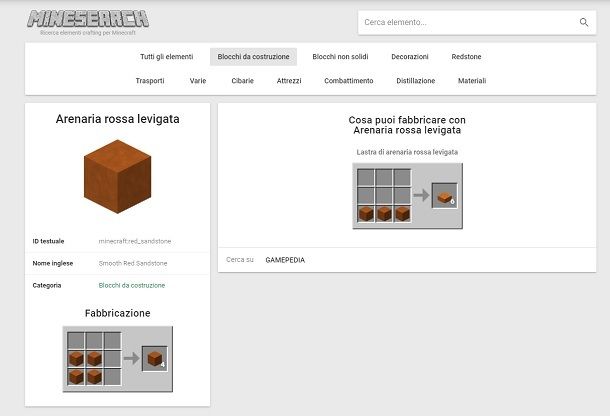 Tool materiali Minecraft