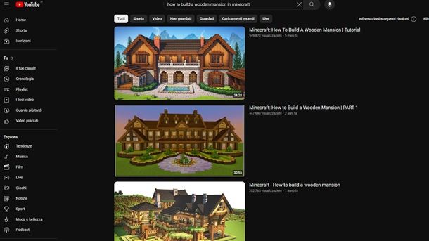 Come costruire una magione su Minecraft