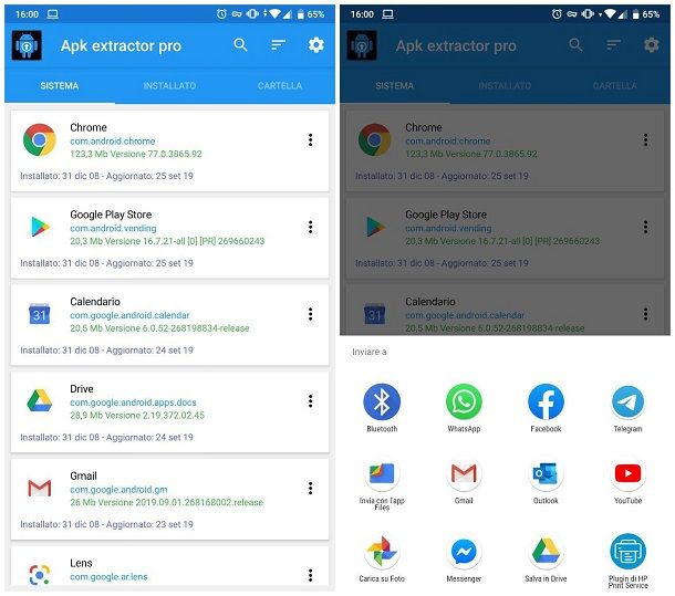 Come trasferire una app con Bluetooth su Android