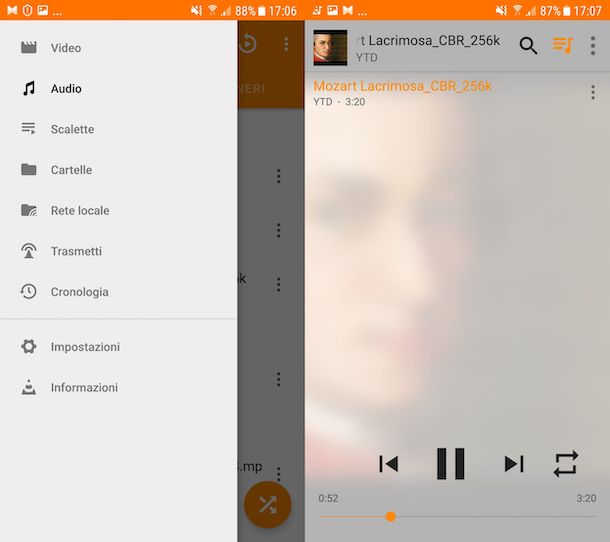 Ascoltare un audiolibro su Android e iPhone