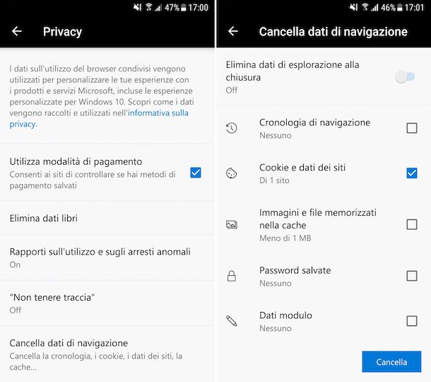 Microsoft Edge Android