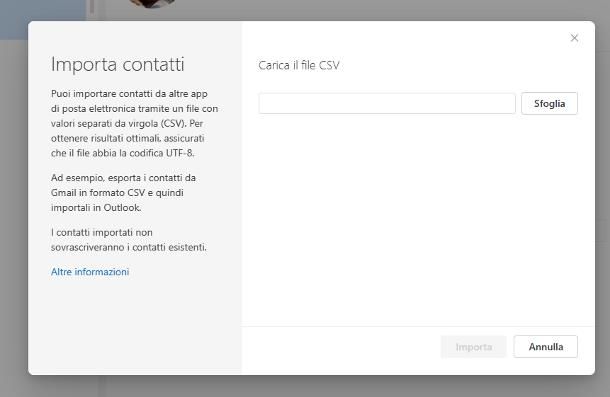 Come importare i contatti da Gmail