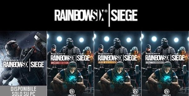 Edizioni di Rainbow Six Siege