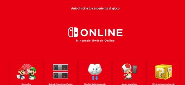 Giocare in due a Nintendo Switch Online