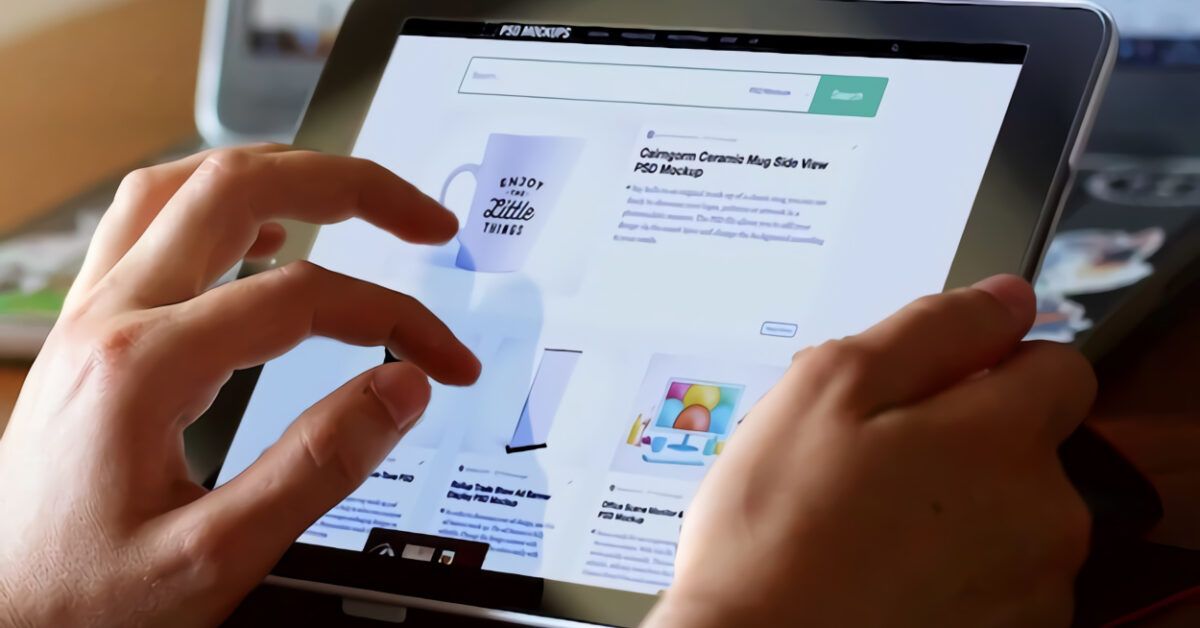 Come navigare con iPad