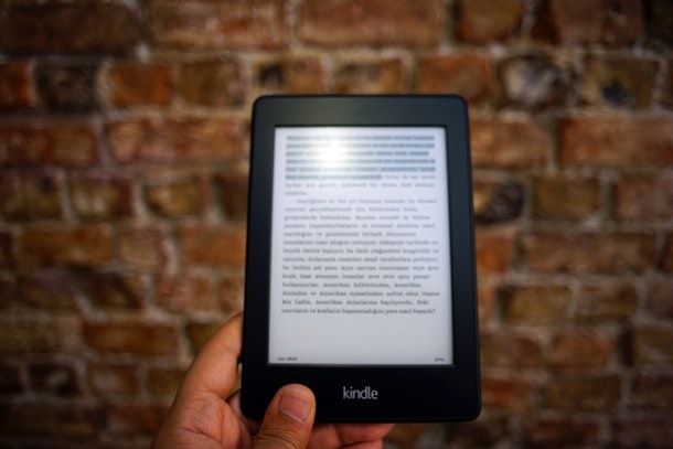 Come ascoltare audiolibri con Kindle