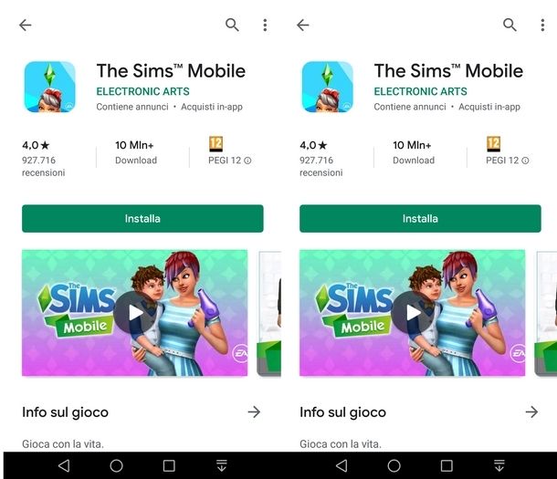 Scaricare e installare The Sims Mobile